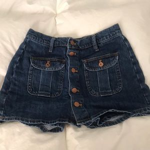 Madewell Jean Skort!